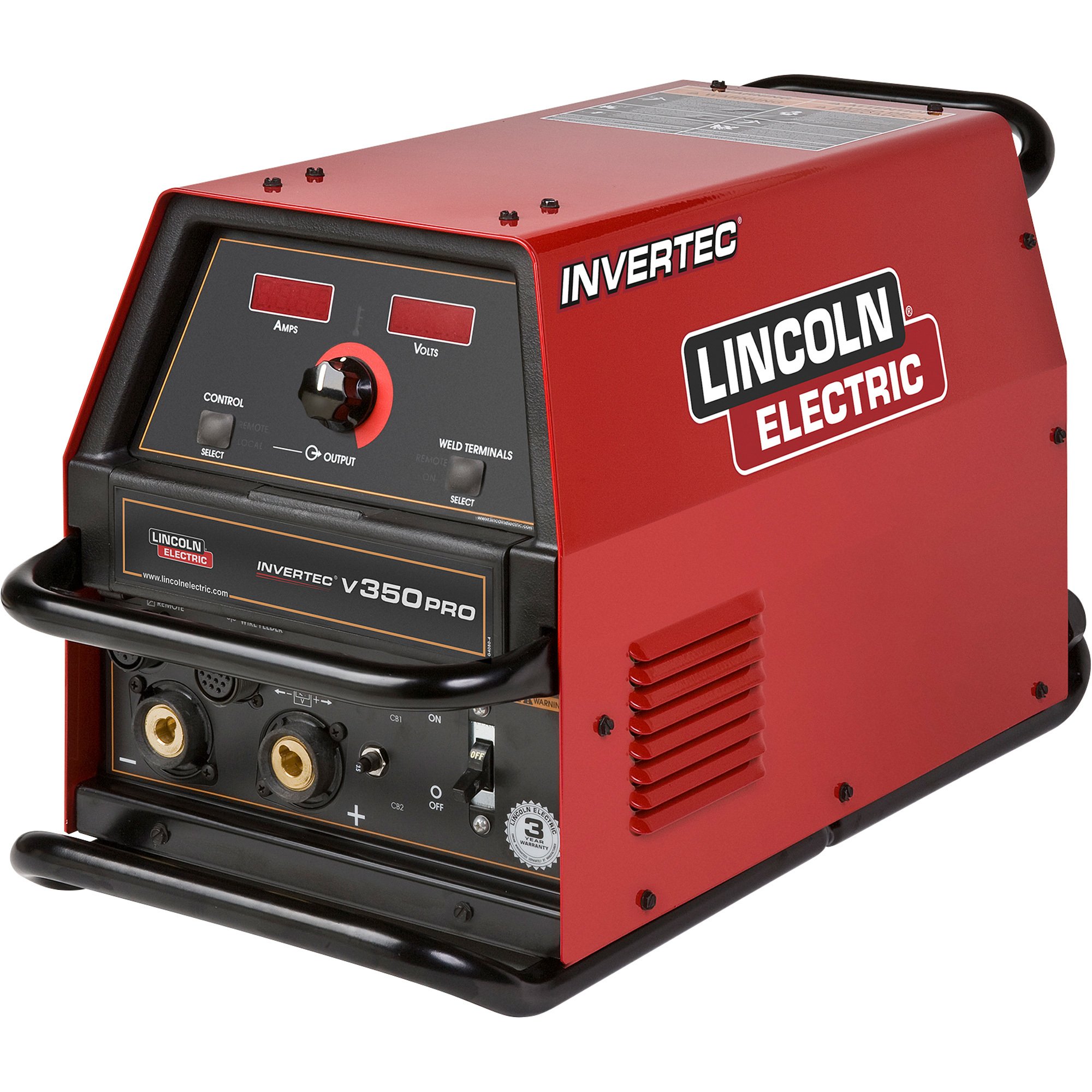 Lincoln Electric Invertec® V350-Pro Multi-Process Welder — Factory Model – Tweco, 208/230/415/460/575 Volt, 5–425 Amp Output, Model# K1728-13